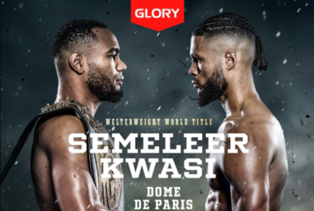 Glory 91 à Paris, les combats de la carte dévoilé !